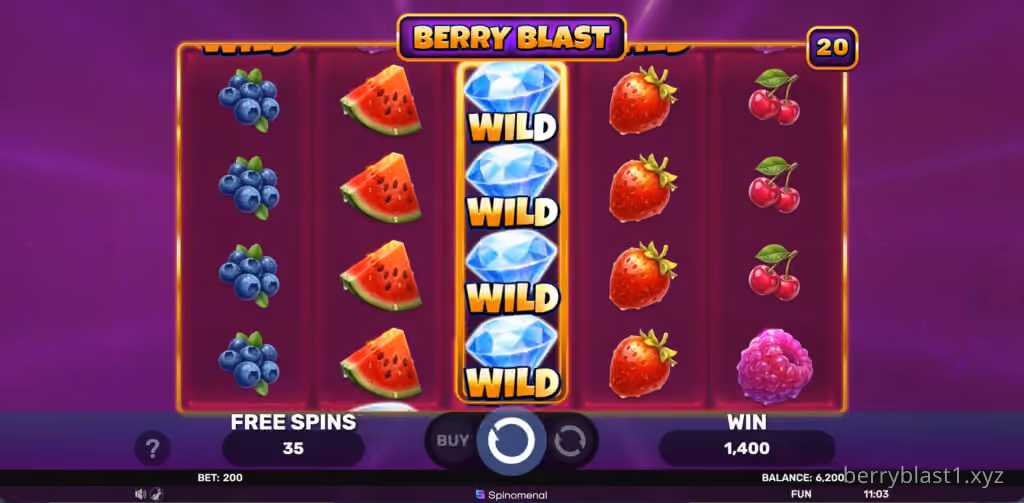 Berry Blast gameplay